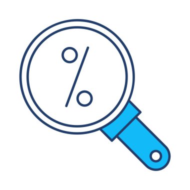 Siyah Cuma web düz renk vektör simgesi