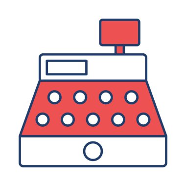 para düz simgesi, vektör, illüstrasyon 