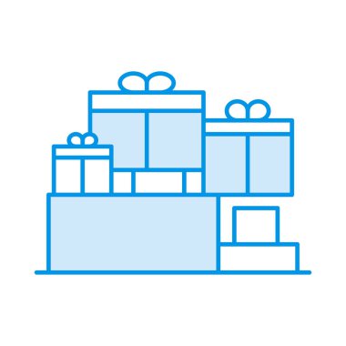 mevcut kutuları düz kutsal kişilerin resmi, vektör, illüstrasyon 