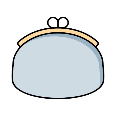 çanta düz simgesi, vektör, illüstrasyon 