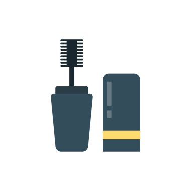 Güzellik düz renk vektör simgesi 