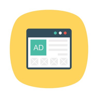 Web reklam renk simgesi