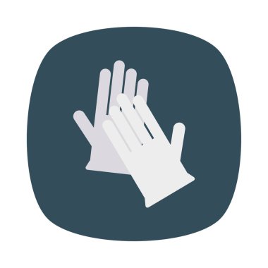 Güzellik düz renk vektör simgesi 