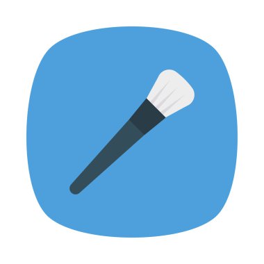 Güzellik düz renk vektör simgesi 