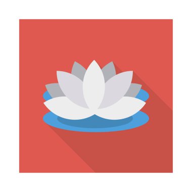 Güzellik düz renk vektör simgesi 