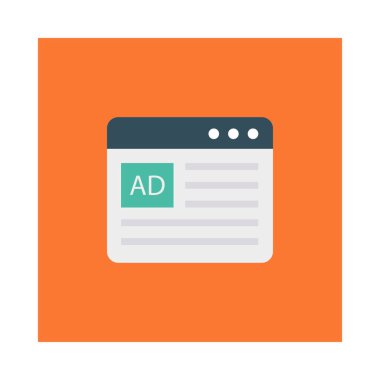 Web reklam renk simgesi