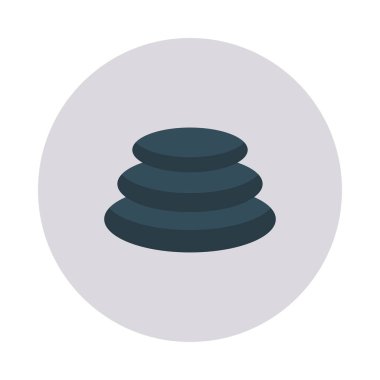 Güzellik düz renk vektör simgesi 