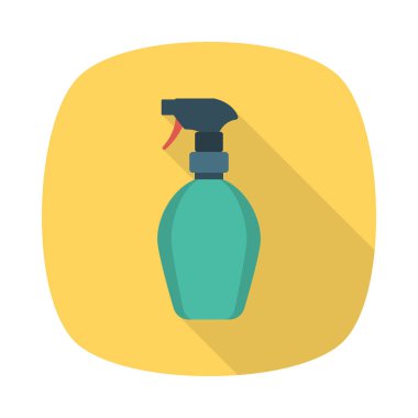 Güzellik düz renk vektör simgesi 