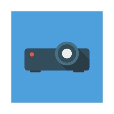 Projektör sunu sinema vektör çizim 