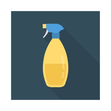 Güzellik düz renk vektör simgesi 