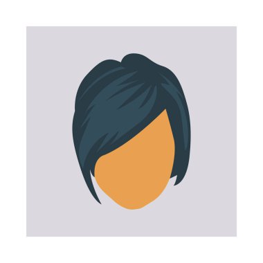 Güzellik düz renk vektör simgesi 