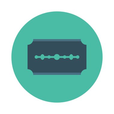 Güzellik düz renk vektör simgesi 