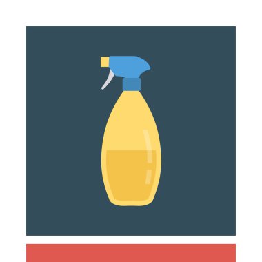 Güzellik düz renk vektör simgesi 