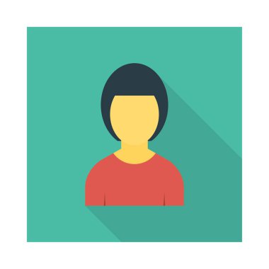 Güzellik düz renk vektör simgesi 