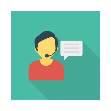 Renk düz vektör simgesi pazarlama reklam 