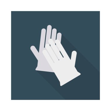 Güzellik düz renk vektör simgesi 