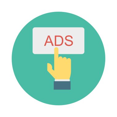 Reklamlar Reklam Pazarlama vektör çizim 