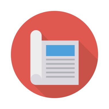 reklamlar haber kağıt vektör çizim 