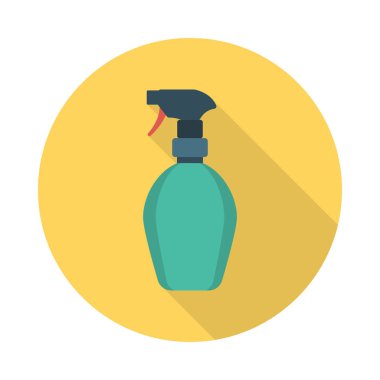 Güzellik düz renk vektör simgesi 