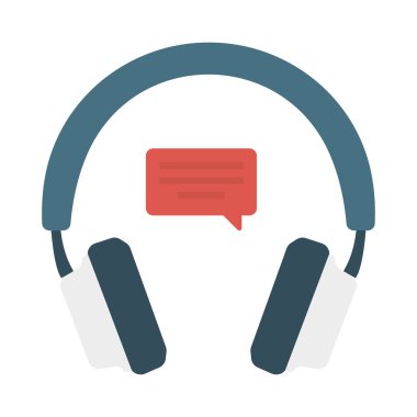 kulaklık reklam kulaklık vektör çizim 