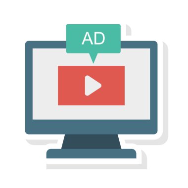 Web reklam renk simgesi