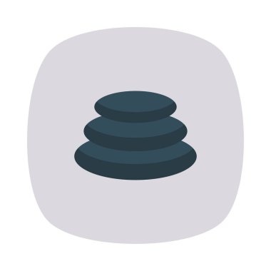 Güzellik düz renk vektör simgesi 