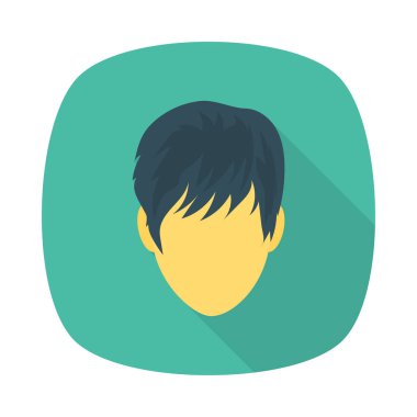 Güzellik düz renk vektör simgesi 