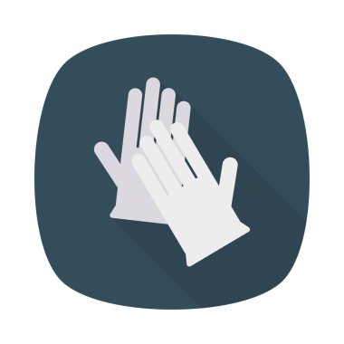 Güzellik Salonu düz renk vektör simgesi 