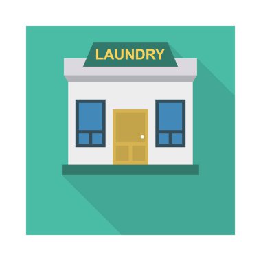 Renk bina düz vektör simgesi 