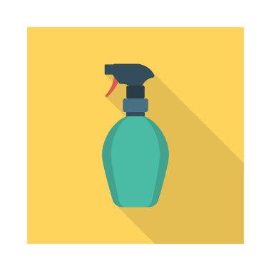 Güzellik Salonu düz renk vektör simgesi 