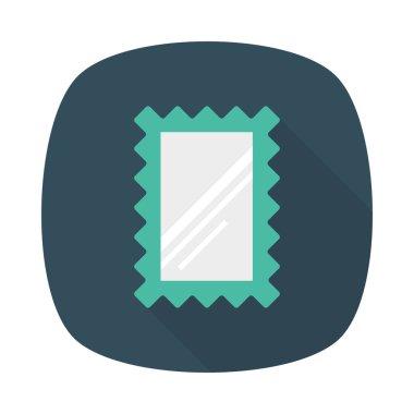 Güzellik Salonu düz renk vektör simgesi 