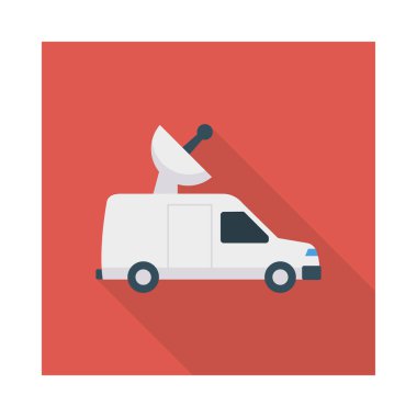 Renk düz vektör simgesi pazarlama reklam 