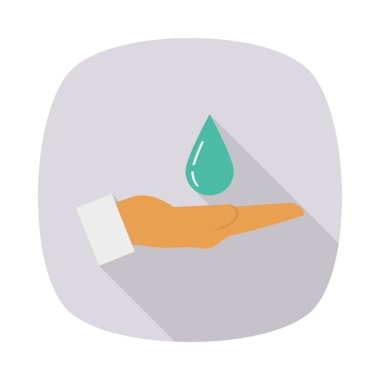 Güzellik Salonu düz renk vektör simgesi 