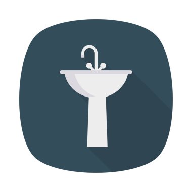 Güzellik Salonu düz renk vektör simgesi 