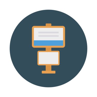 tabela reklam reklamlar illüstrasyon vektör 