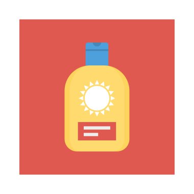 Güzellik Salonu düz renk vektör simgesi 