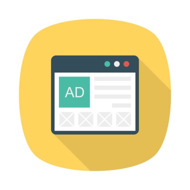 Web reklam renk simgesi
