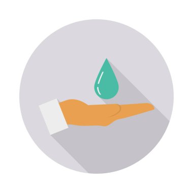 Güzellik Salonu düz renk vektör simgesi 