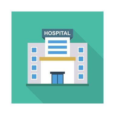 Renk bina düz vektör simgesi 