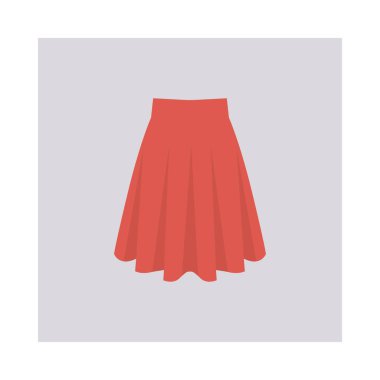 Düz güzellik renk vektör simgesi 