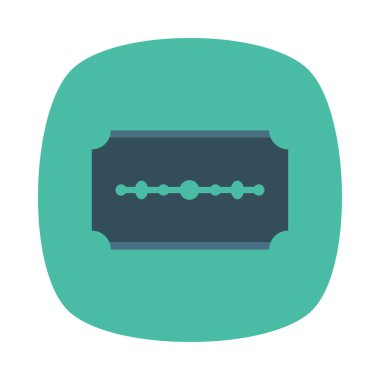 berber renk düz simgesi