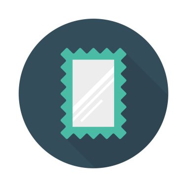 Düz güzellik renk vektör simgesi 