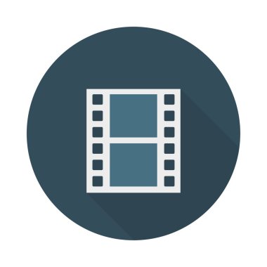 reel kamera reklam vektör çizim 