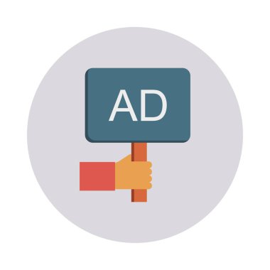 Web reklam renk simgesi