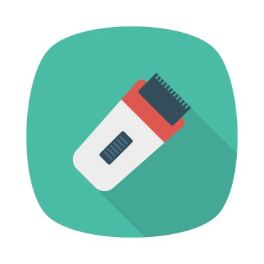 Düz güzellik renk vektör simgesi 