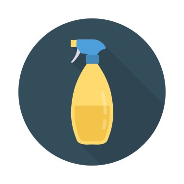 Düz güzellik renk vektör simgesi 