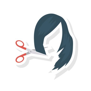 berber renk düz simgesi