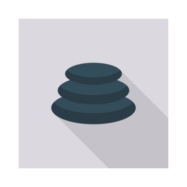 Düz güzellik renk vektör simgesi 