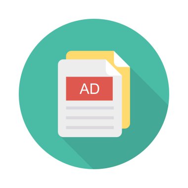 reklamlar dosyaları belge vektör çizim 