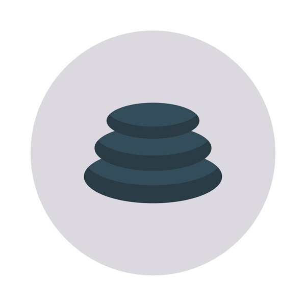 Beauty flat  color vector icon 